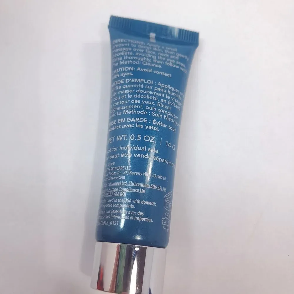 NEW Lancer The Method: Polish .5 oz travel size facial exfoliator Normal Combo